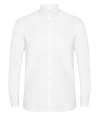 H512R Henbury Modern Long Sleeve Regular Fit Oxford Shirt White colour image